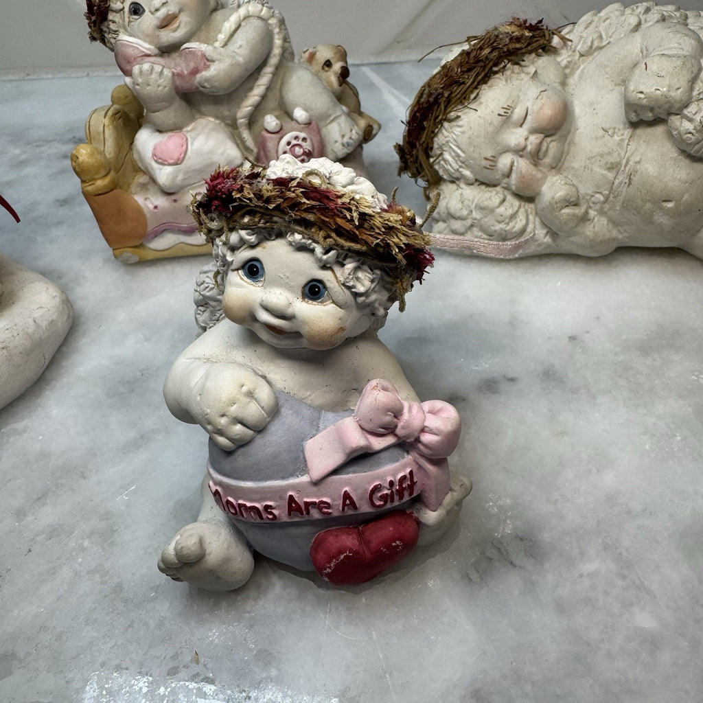 Dreamsicles Figurines Lot Cast Art Industries Cherub Angelina’s Christmas Decor