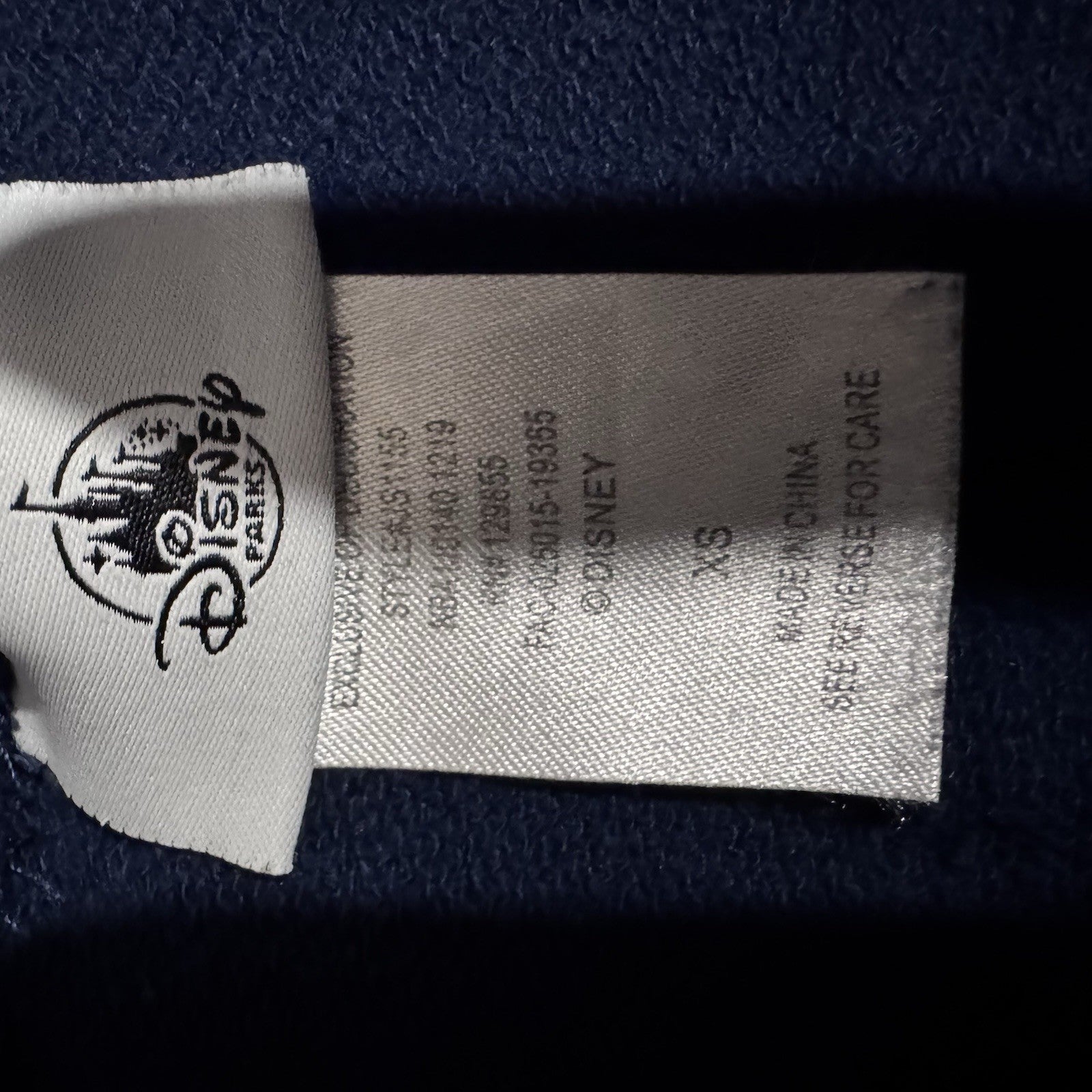 Disney Parks Shorts Bottoms Women's Size Small S Blue Navy White "Happy Place"