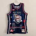 NWT Mitchell & Ness New Jersey Nets Jersey x Tats Cru Hip Hop 50th Anniversary