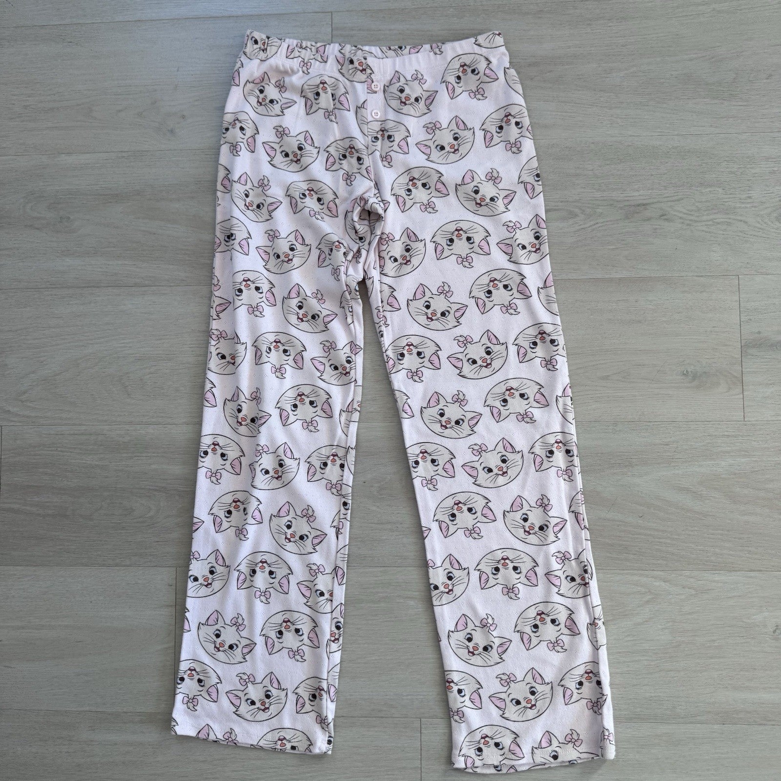 Disney Marie Aristocats Pajama Pants Small Pink Lounge Sleep Cute Cats