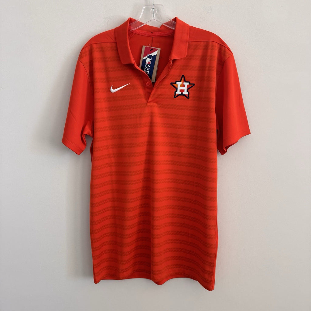 Nike Houston Astros MLB Authentic Collection Dri-Fit Polo Shirt Men’s Small NWT