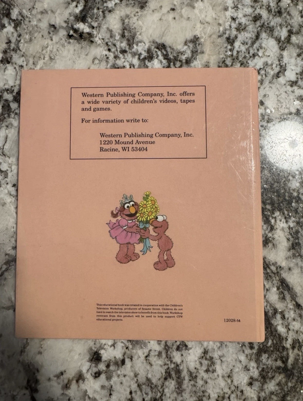 When Is MY Birthday? Sesame Street A Golden Growing Up Hardcover Book, 1988