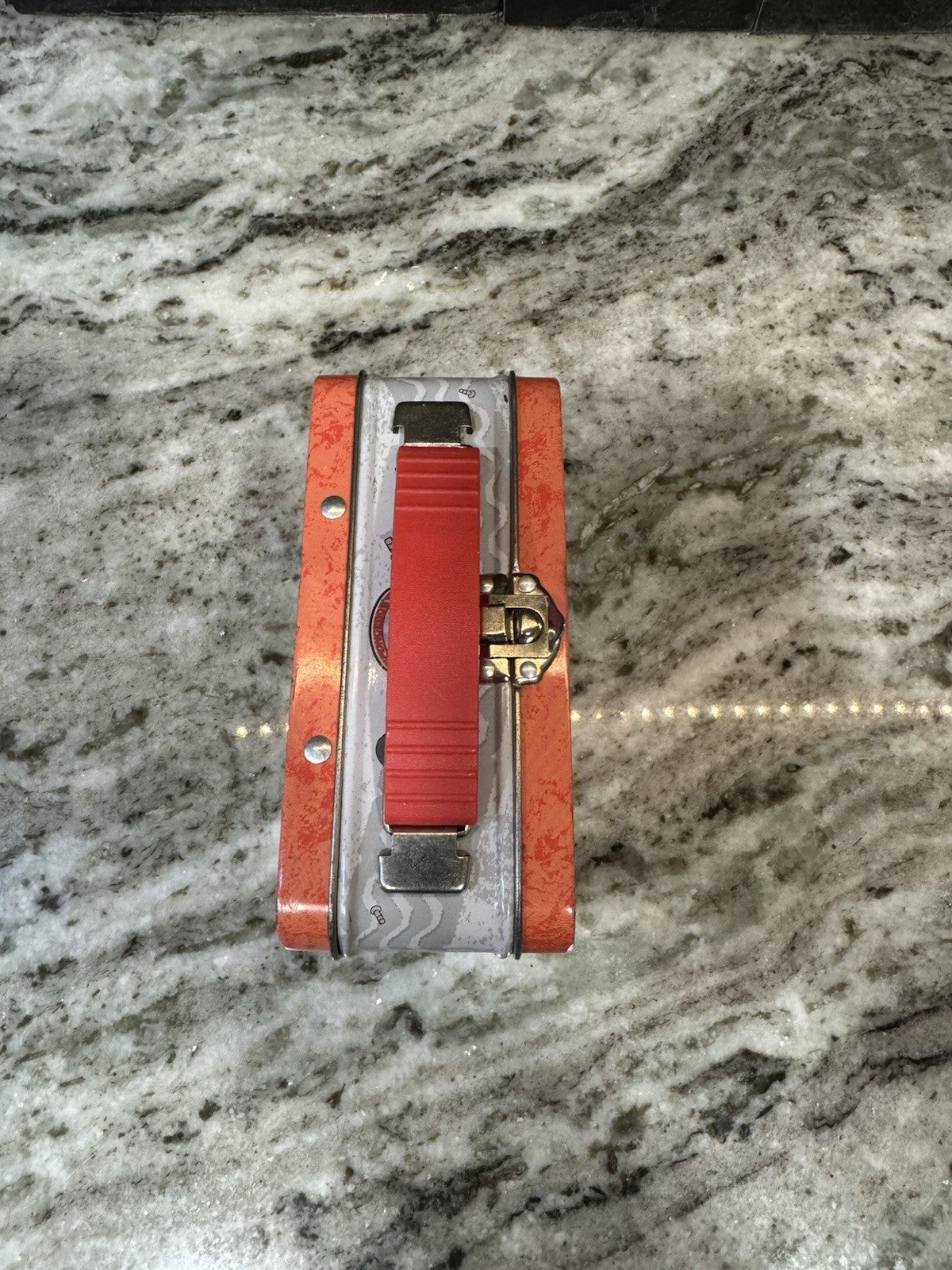 SpongeBob Squarepants Lunch Box Tin 2003 Racing