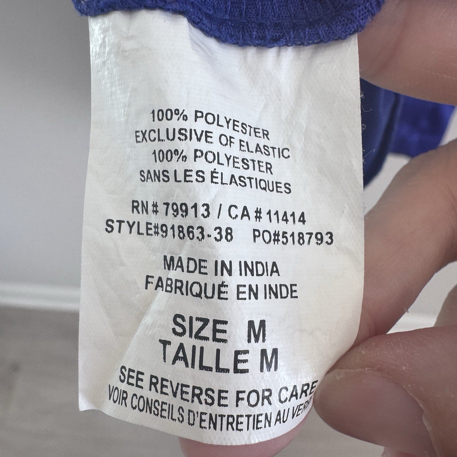 Motherhood Maternity Cobalt Blue Maxi Dress M Sleeveless Pockets