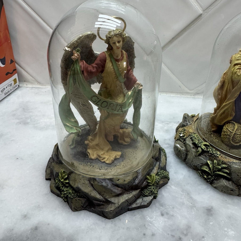 Franklin Mint Gianni Benvenuti Globe Nativity Set - A King Is Born