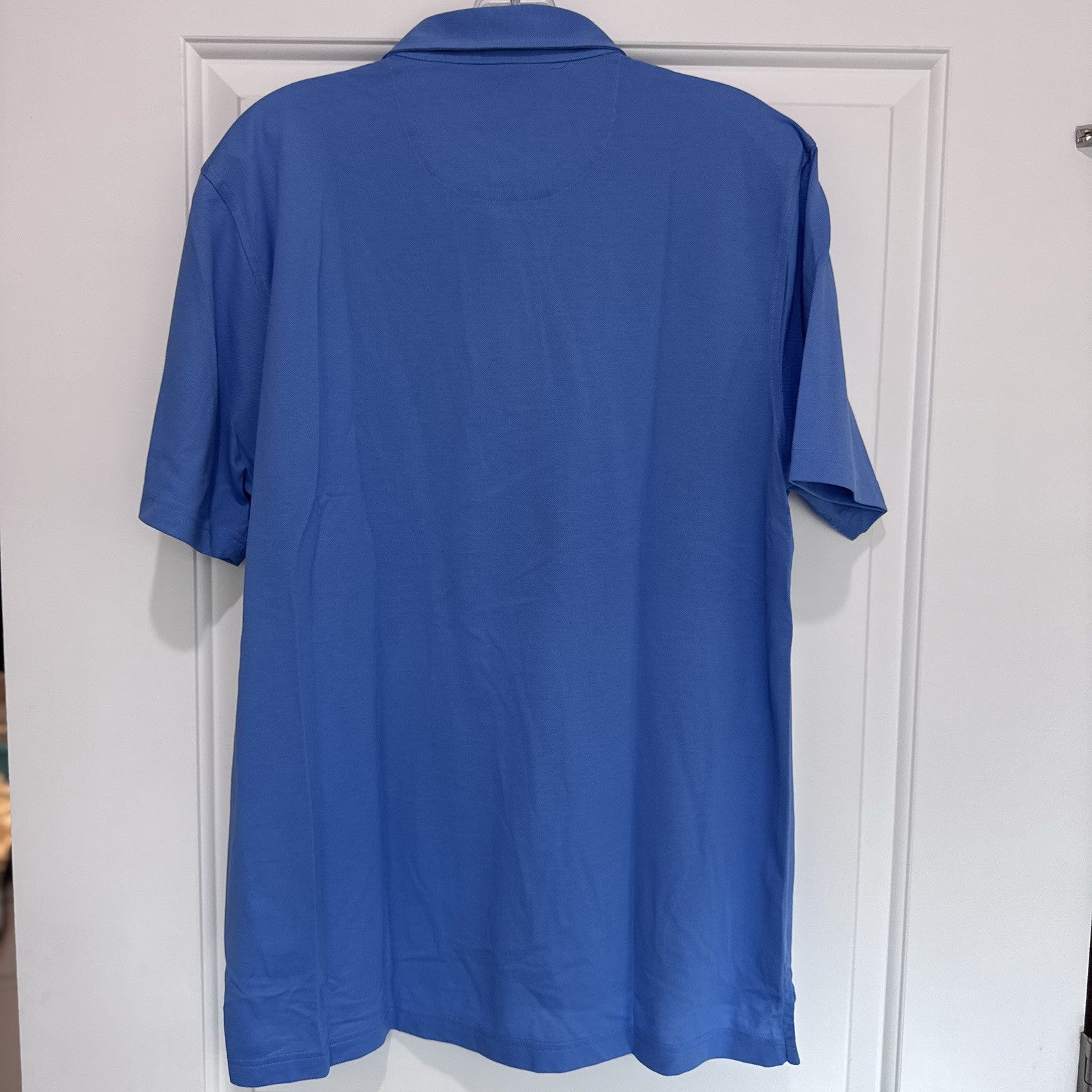 Brooks Brothers Supima Cotton Polo Shirt XL Blue Mens Short Sleeve Classic Fit