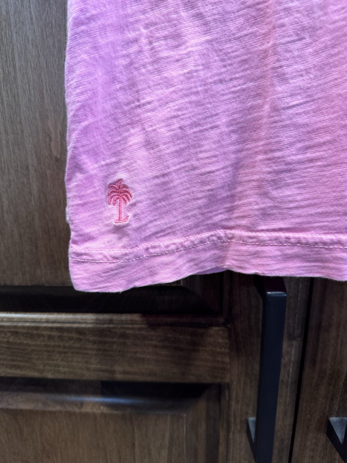 Lilly Pulitzer Pink Ruffle Button Polo Shirt Women’s Small Pima Cotton