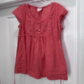Oh Baby by Motherhood Pink Maternity Tunic Top L Embellished Boho Peasant