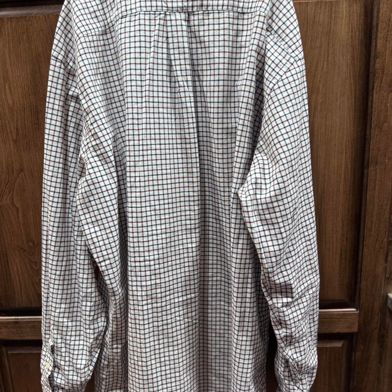 Vintage Ralph Lauren 2XLT Checkered Button Down Shirt