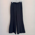 Urban Outfitters Womens Size 2 Black Flare Pants High Rise Stretch Retro