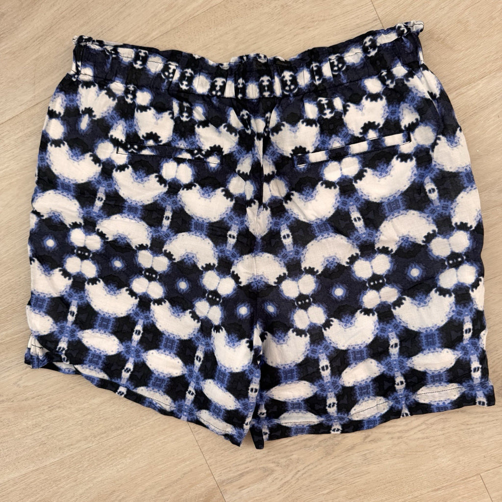 Talbots XS Shorts Bundle Lot 3 Tropical Pull On Summer Casual Linen