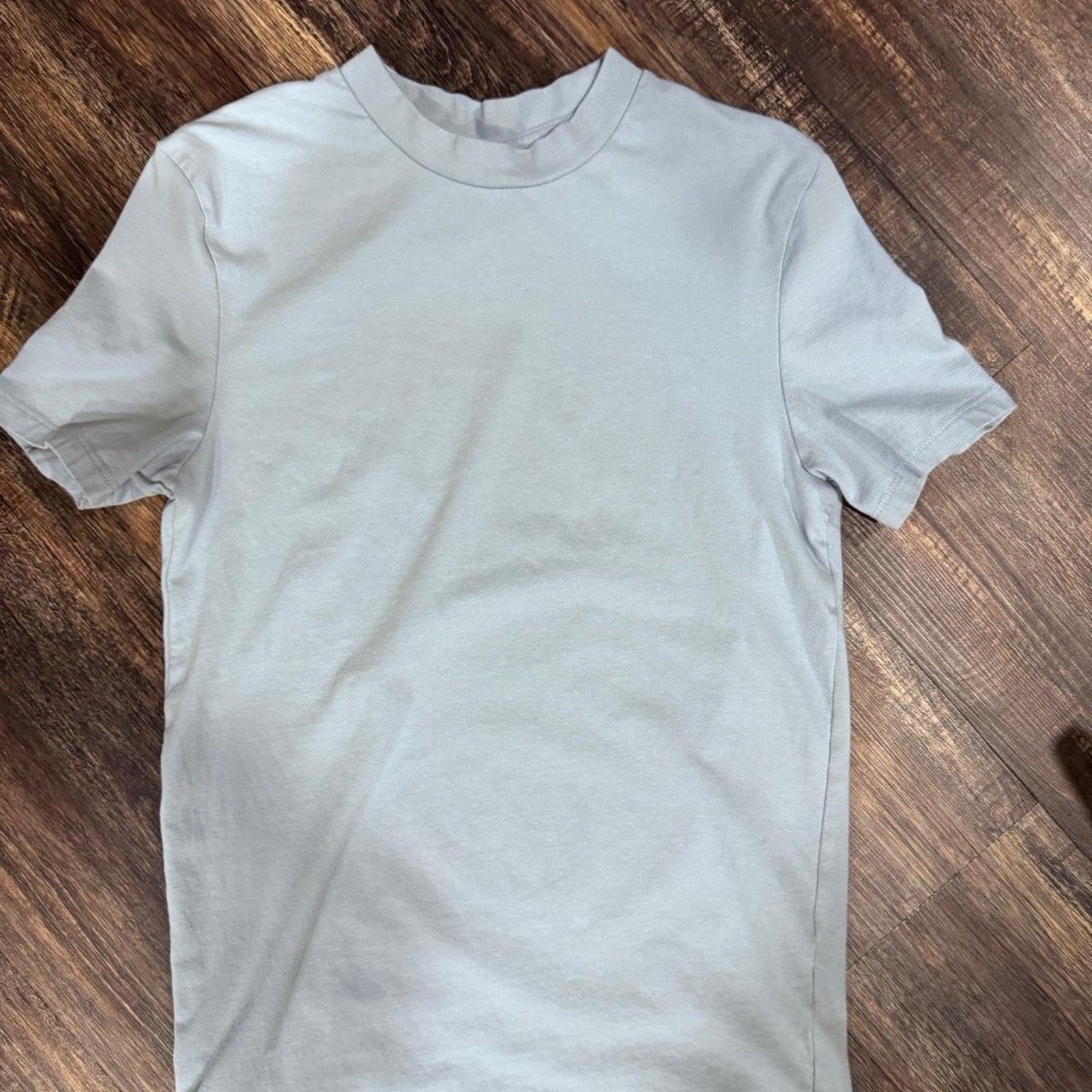 Grey/blue ASOS Design cotton t-shirt size medium Mens