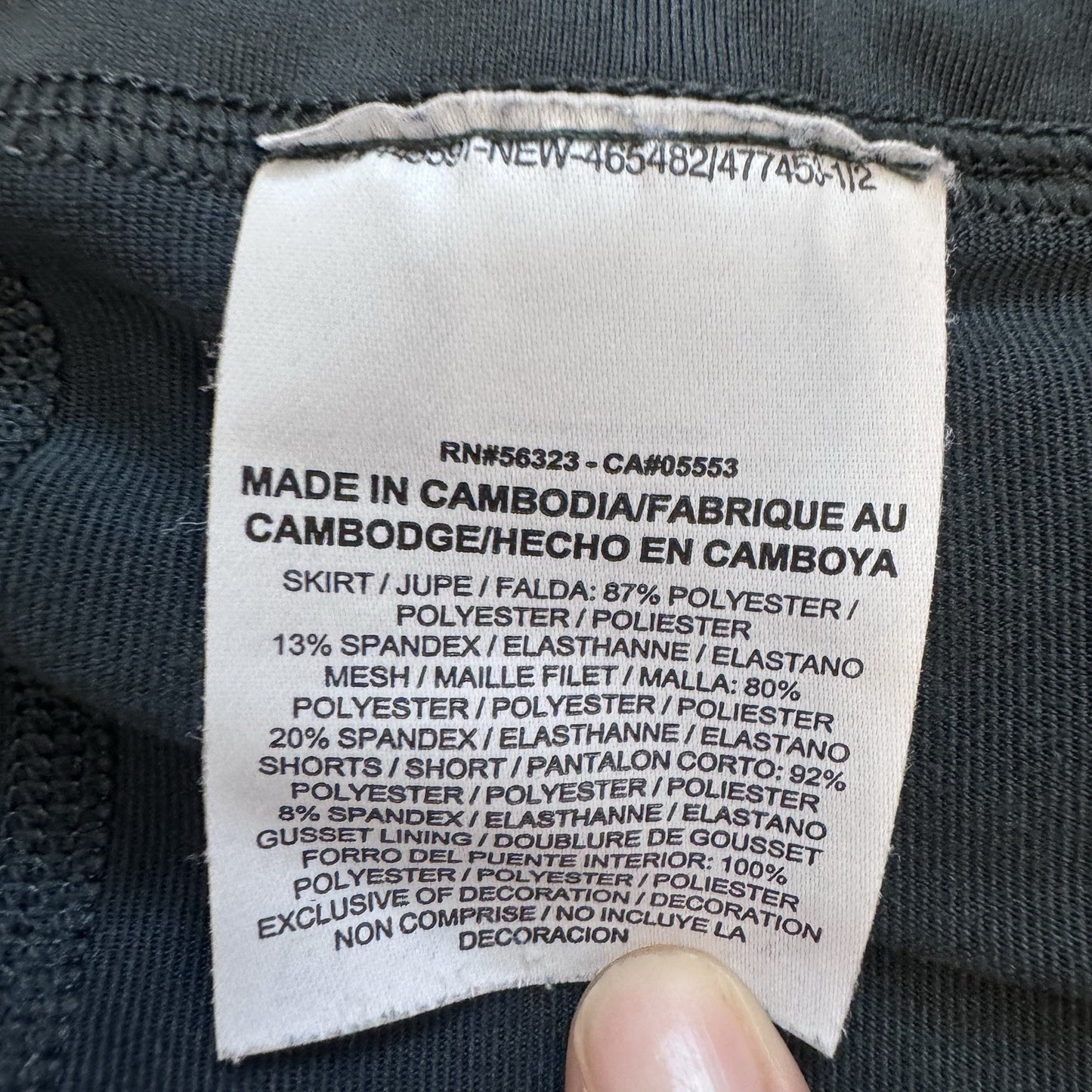 Nike Dri-Fit Womens Tennis Skort Small Dark Teal Athletic Skirt Shorts