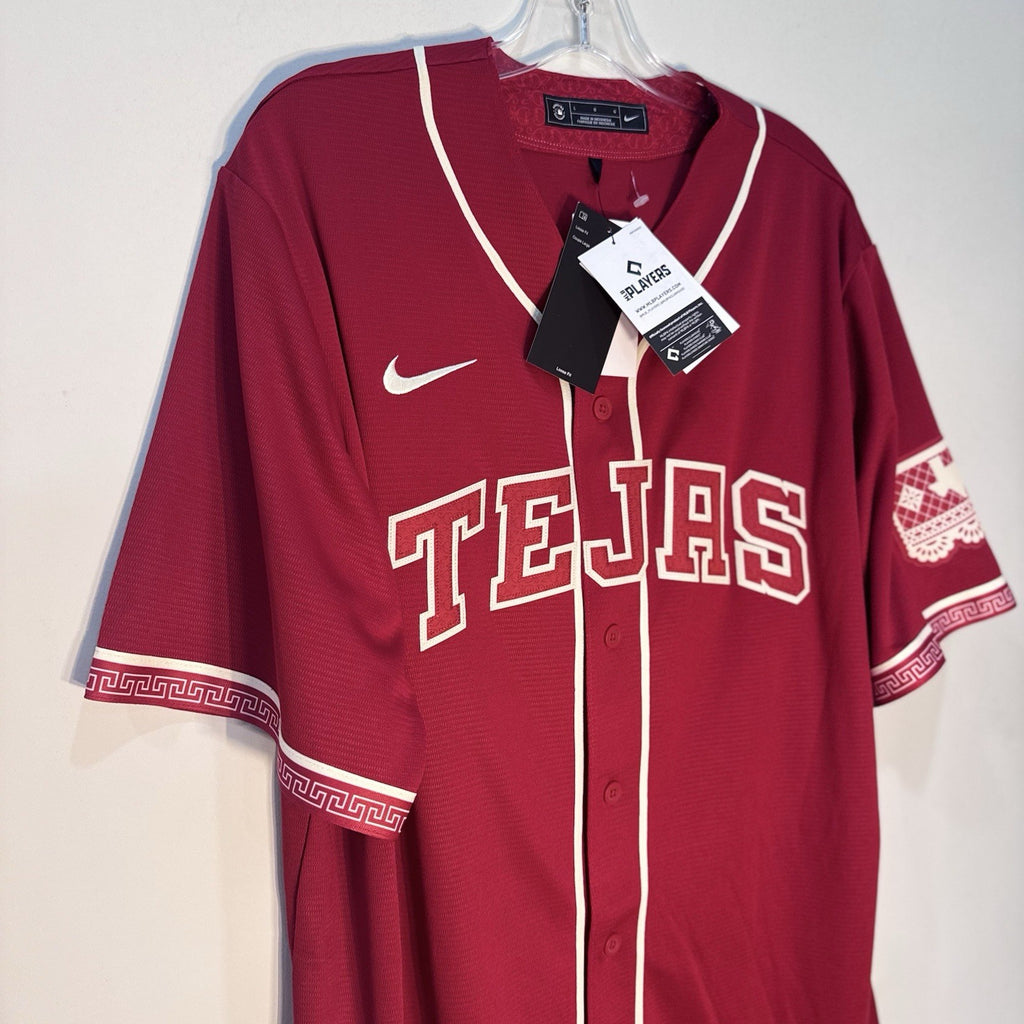 NWT Nike Texas Rangers Adolis Garcia #53 2026 City Connect Tejas Jersey L