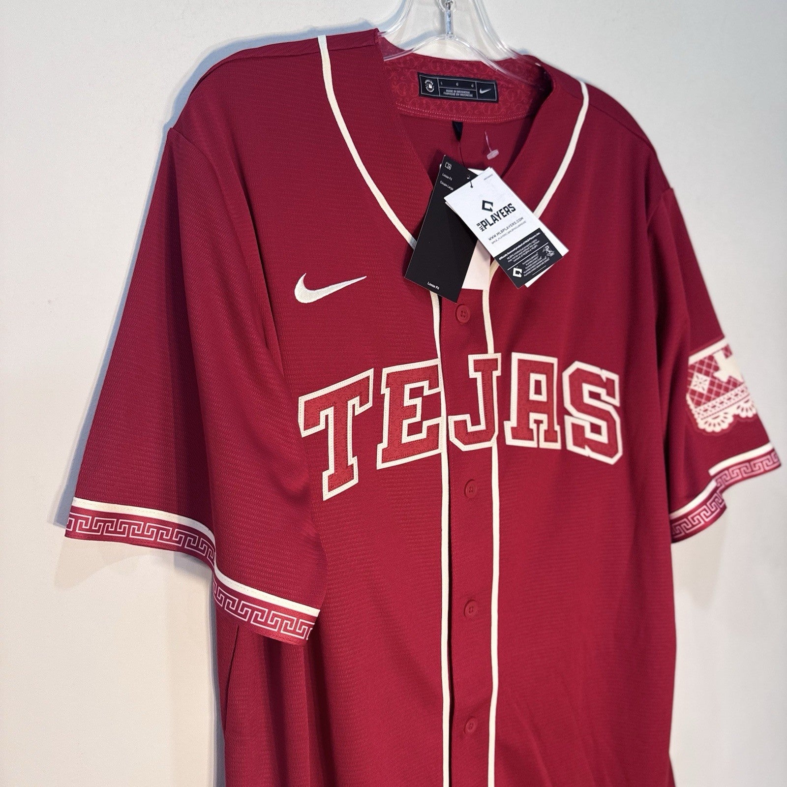 NWT Nike Texas Rangers Adolis Garcia #53 2026 City Connect Tejas Jersey L