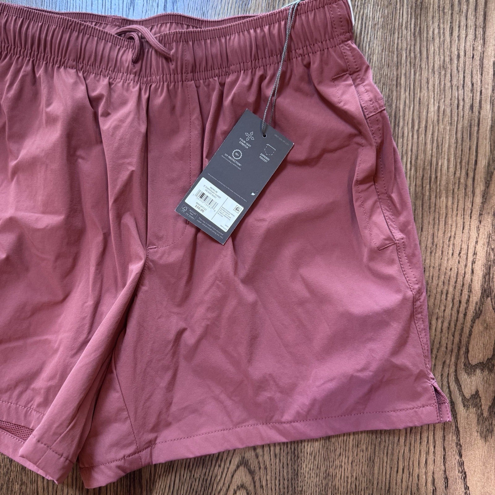 VRST Men’s 5” Everyday Shorts Desert Rust Size XXL  NWT $50