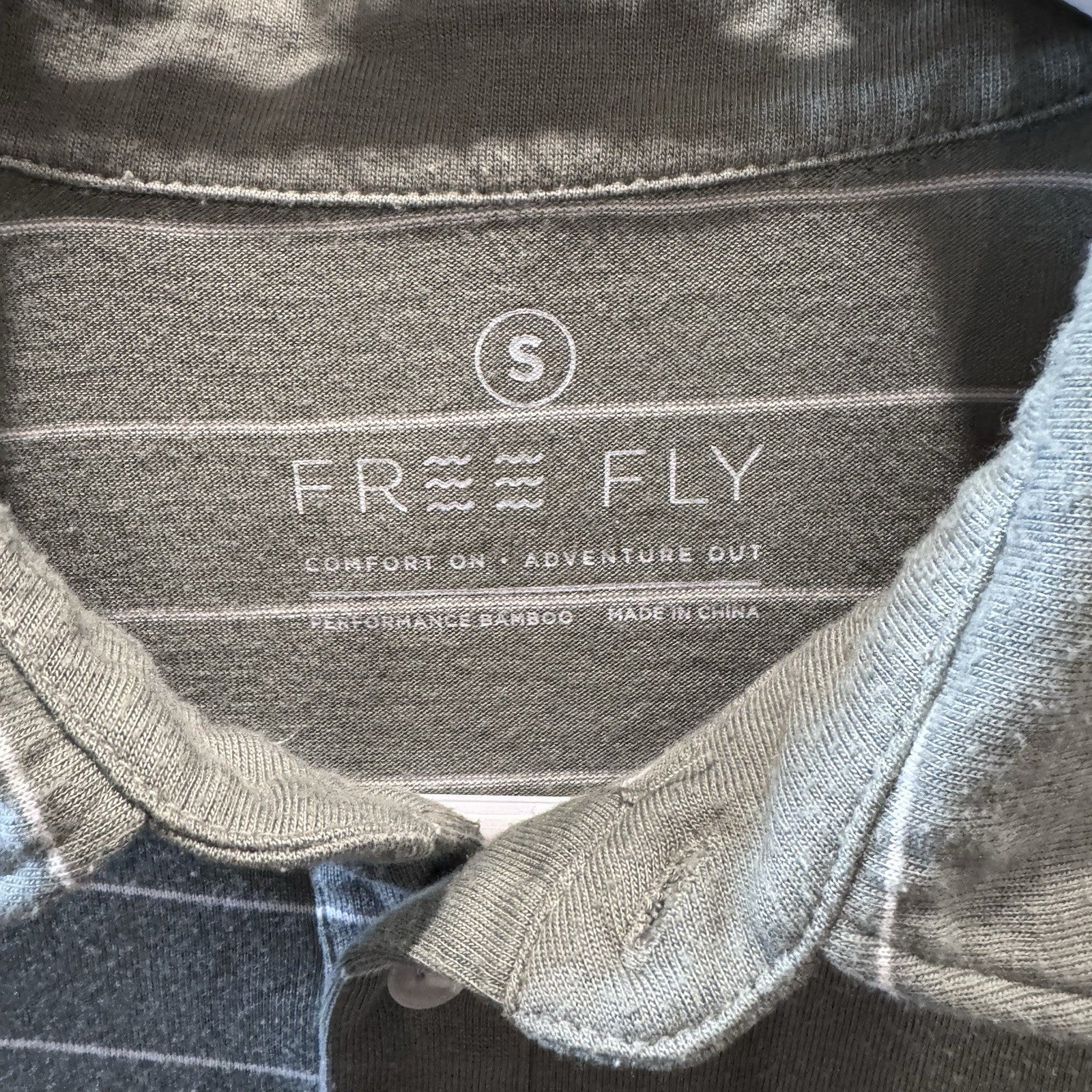 Free Fly Men’s Polo set of 2 size Small Performance Bamboo LOT