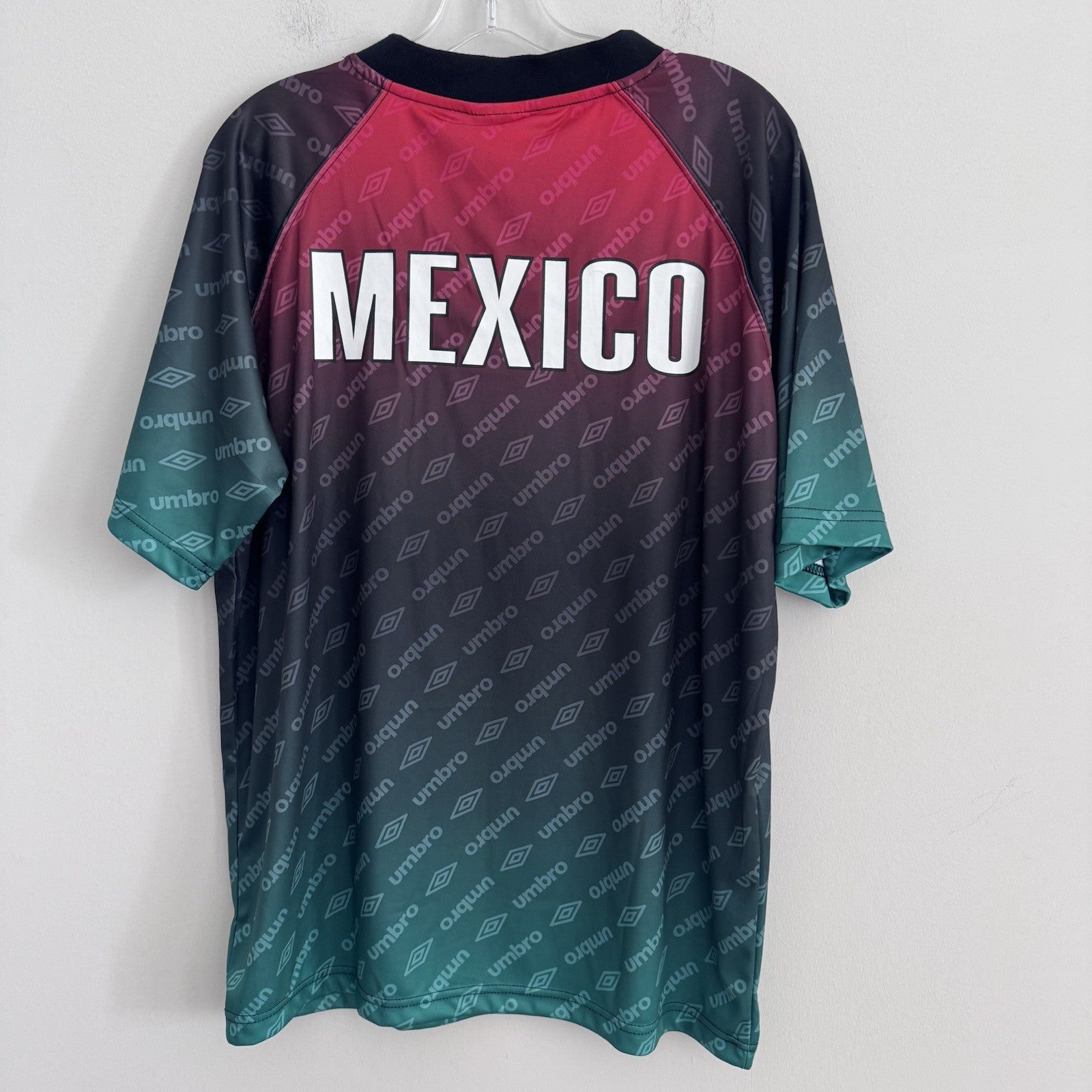 Lot of 2 Umbro Mexico Soccer Jerseys Mens Small Futbol Shirts NWT