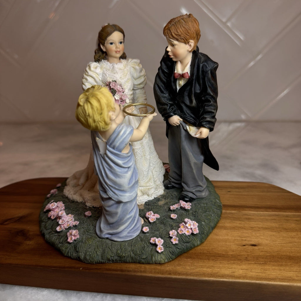 Prayers & Promises “May I Have The Ring?” 2001 Bill Stross for Demdaco Figurine