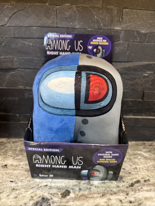 Among Us Right Hand Man Special Edition Plush Toy Game Sounds And Glowing Visor