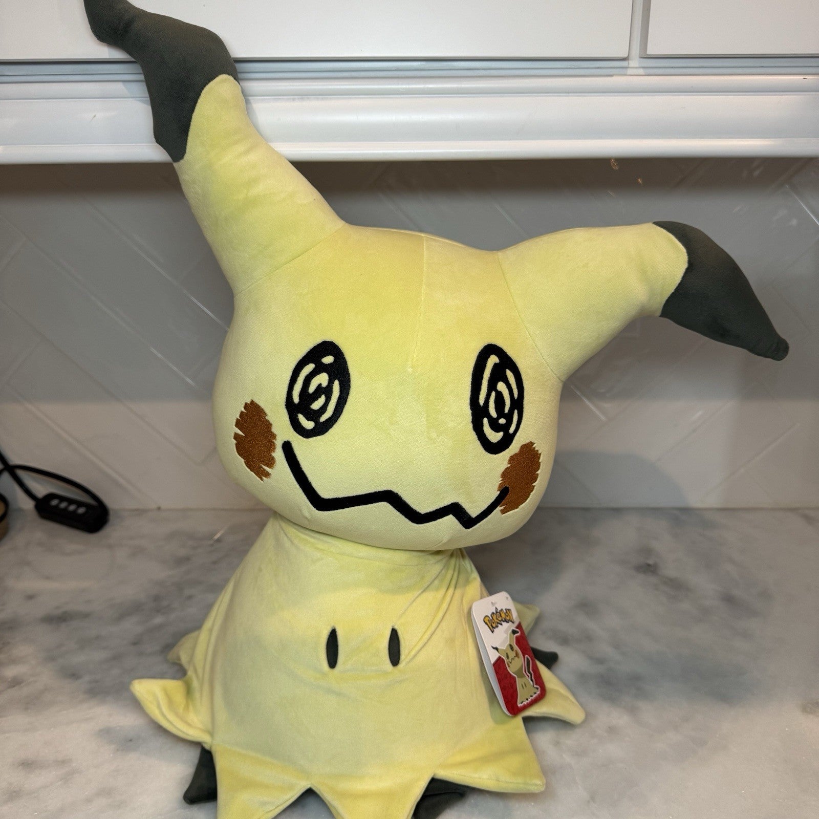 Pokemon Mimikyu Plush Stuffed Toy Large Yellow Ghost Pikachu w/ Tag NEW $100