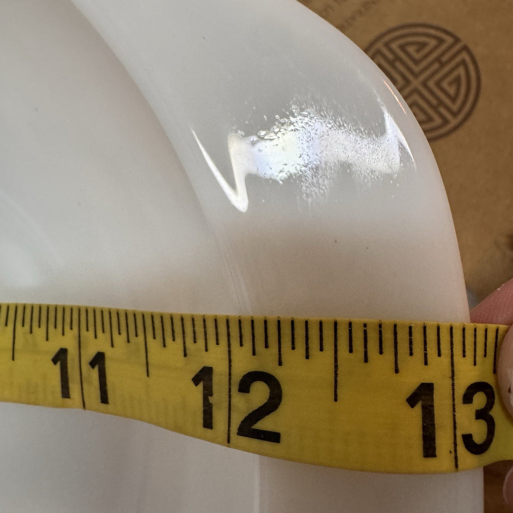 Vintage PYREX- 1063 Milk Glass Divided Casserole Dish 1.5 Quart Made In USA