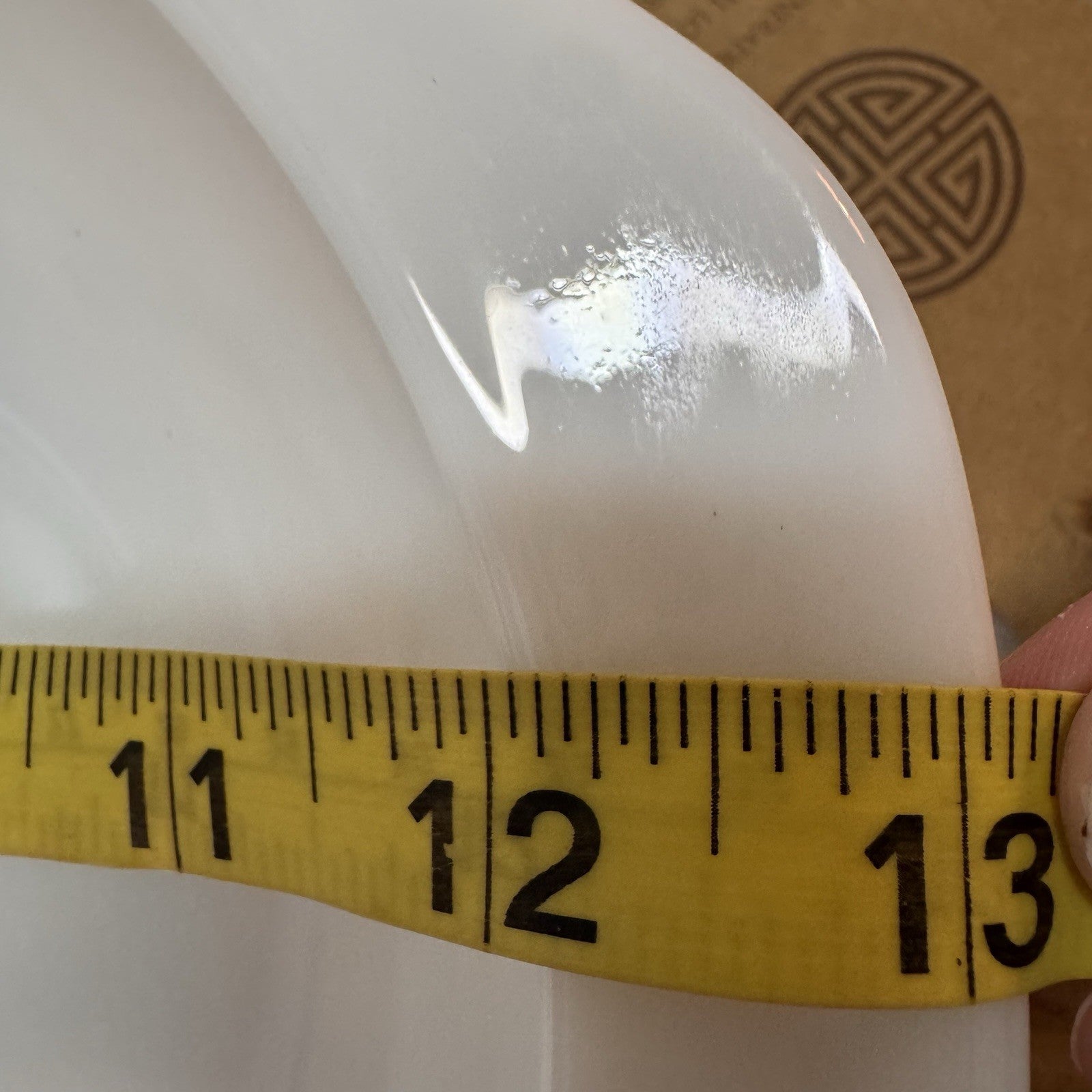 Vintage PYREX- 1063 Milk Glass Divided Casserole Dish 1.5 Quart Made In USA