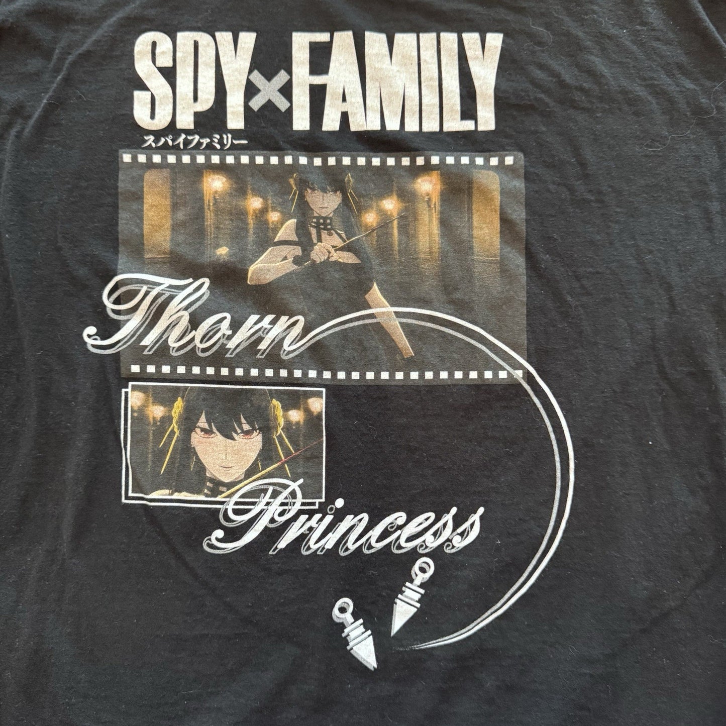 Spy x Family Thorn Princess Yor Forger Anime T-Shirt Size Large