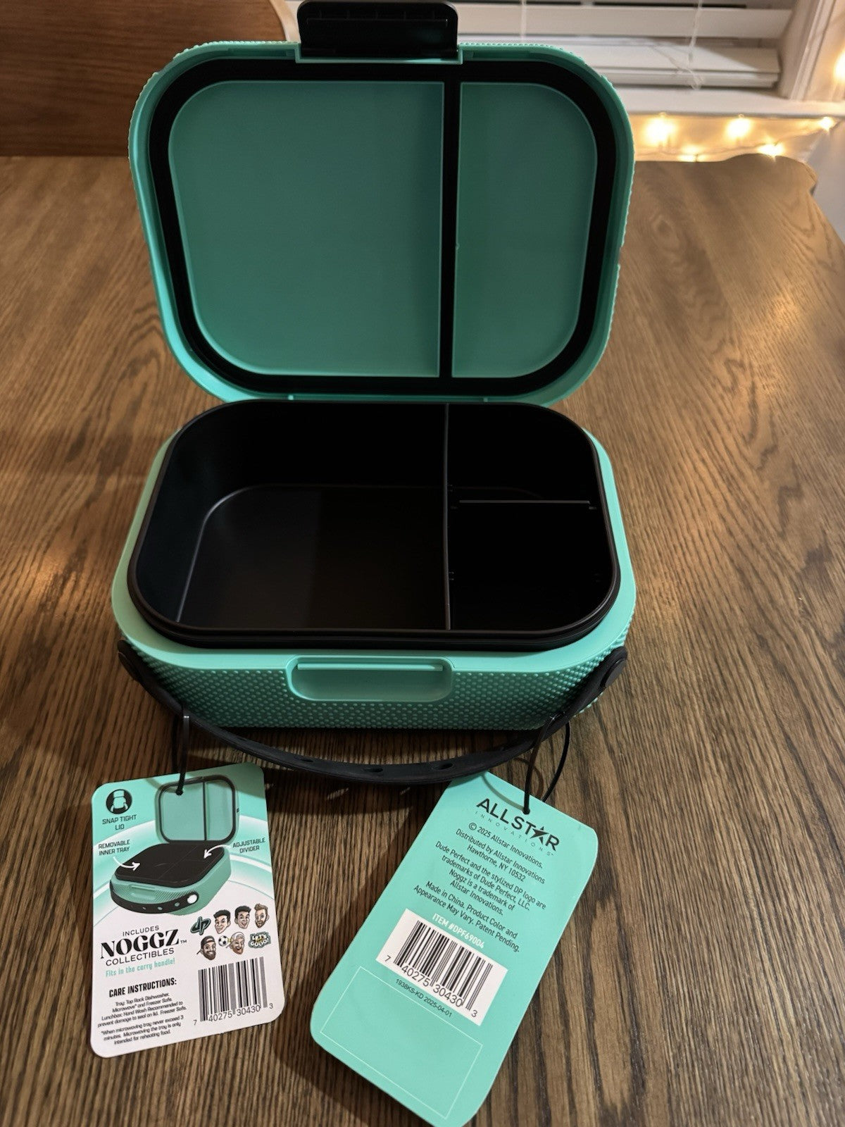 Dude Perfect Matching Lunchbox & Thermos! NWT! Teal And Black!