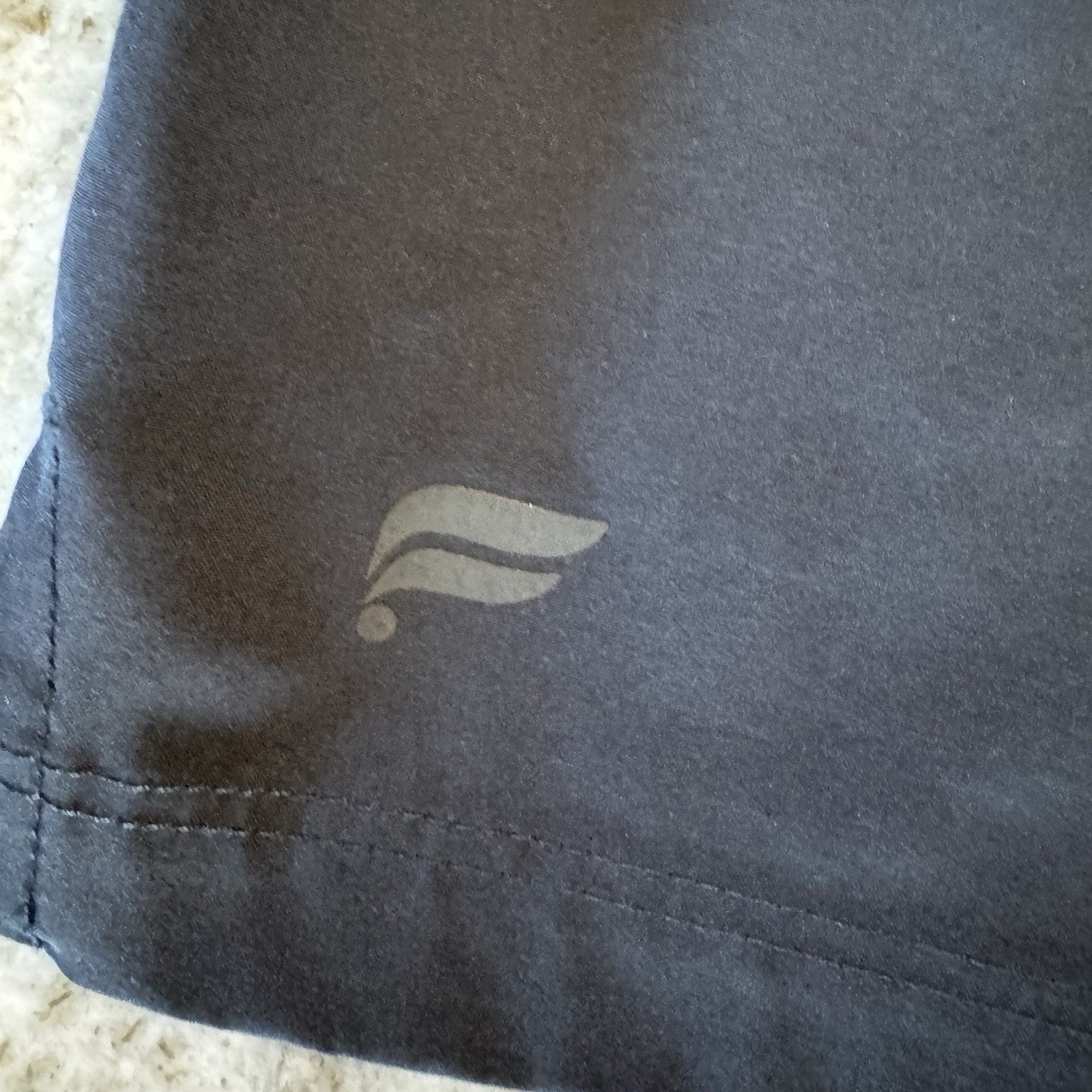 Fabletics The Fundamental Shorts Performance Blue Brief Lined Mens XS  9" Inseam