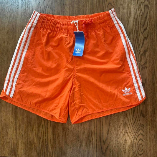 Adidas Originals 3-Stripes Swim Shorts Tennessee Orange Trefoil Logo –  NWT XL