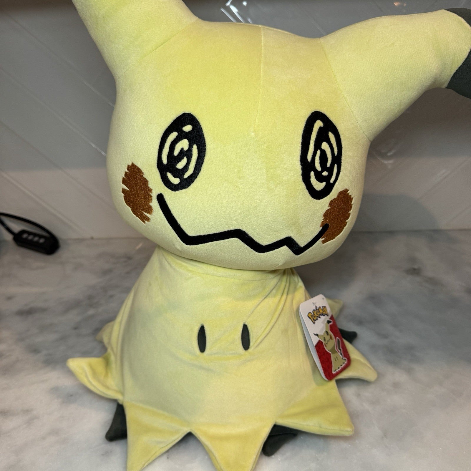 Pokemon Mimikyu Plush Stuffed Toy Large Yellow Ghost Pikachu w/ Tag NEW $100