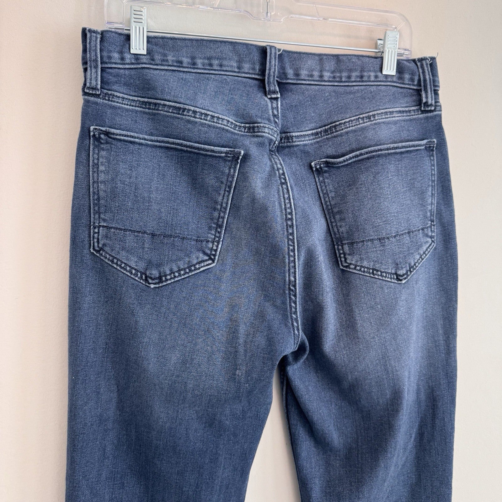 Banana Republic Traveler Jeans 33x32 Slim Stretch Blue Denim