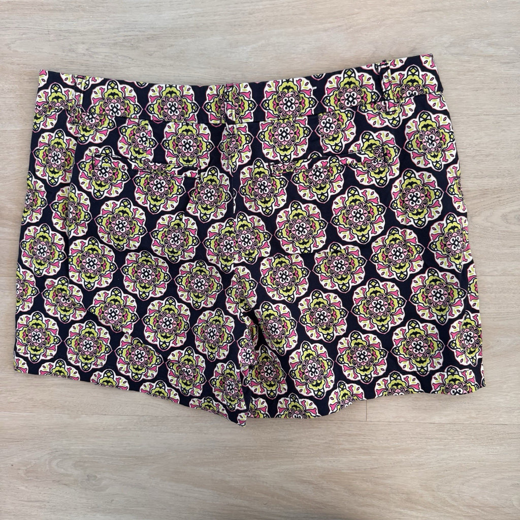 Crown & Ivy Shorts Lot Of 2  Size 14 Geometric & Medallion Print Cotton