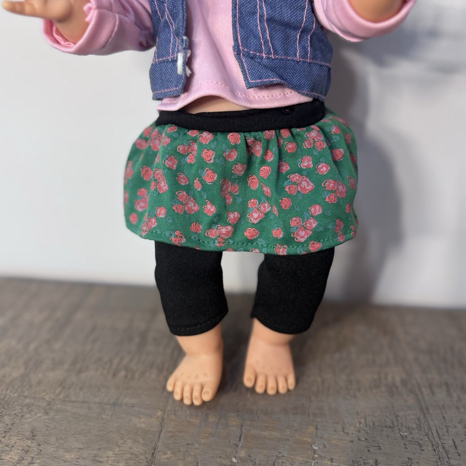Vintage 1950s Roddy Doll Pink Hair Blue Eyes 14 Inch Vinyl Doll England