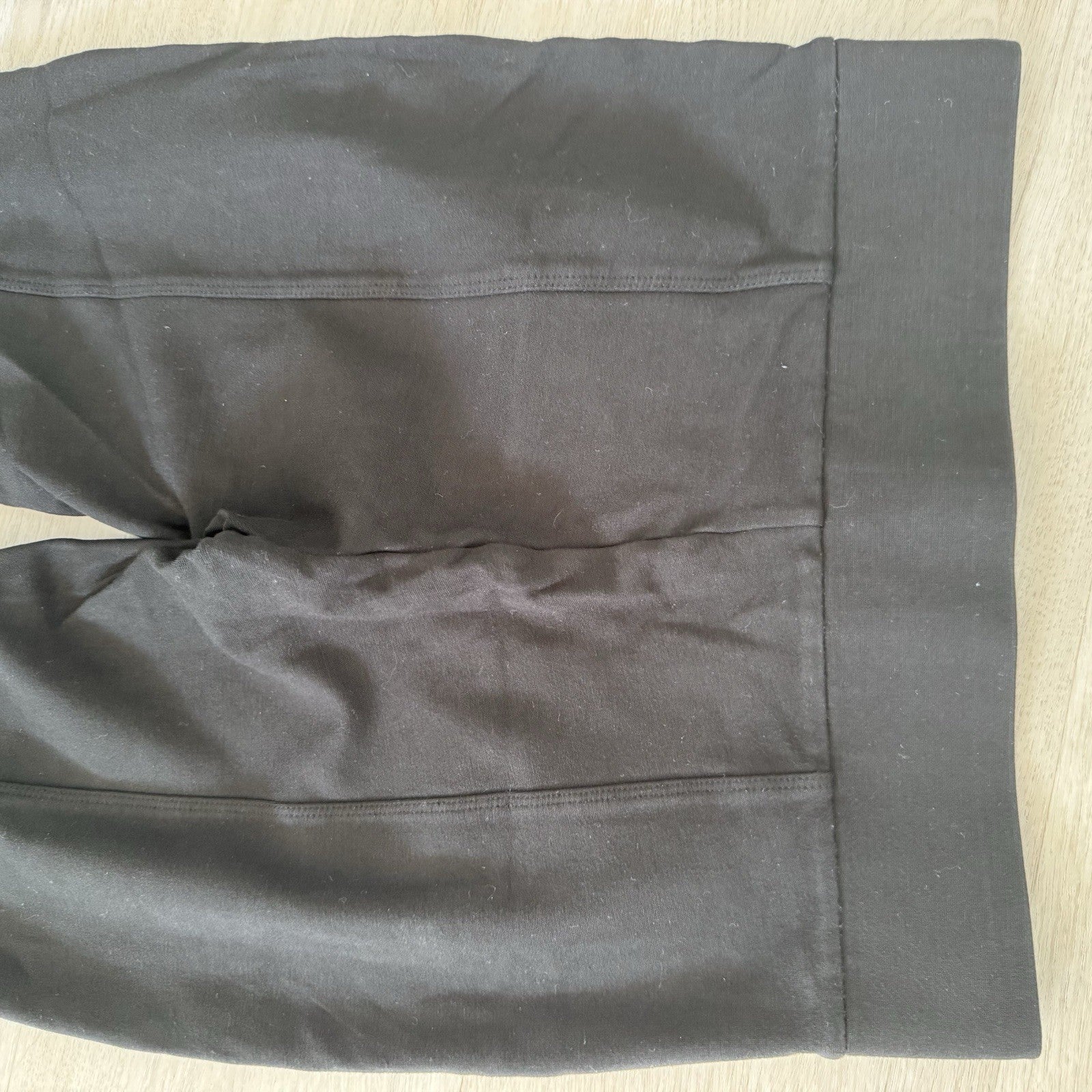 Ann Taylor LOFT Black Leggings S Pull On Zip Pocket