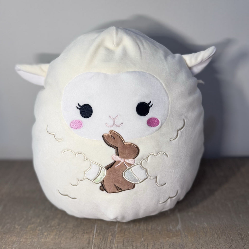 Squishmallows Easter 12" Sophie Cream Lamb with Chocolate Bunny Plush