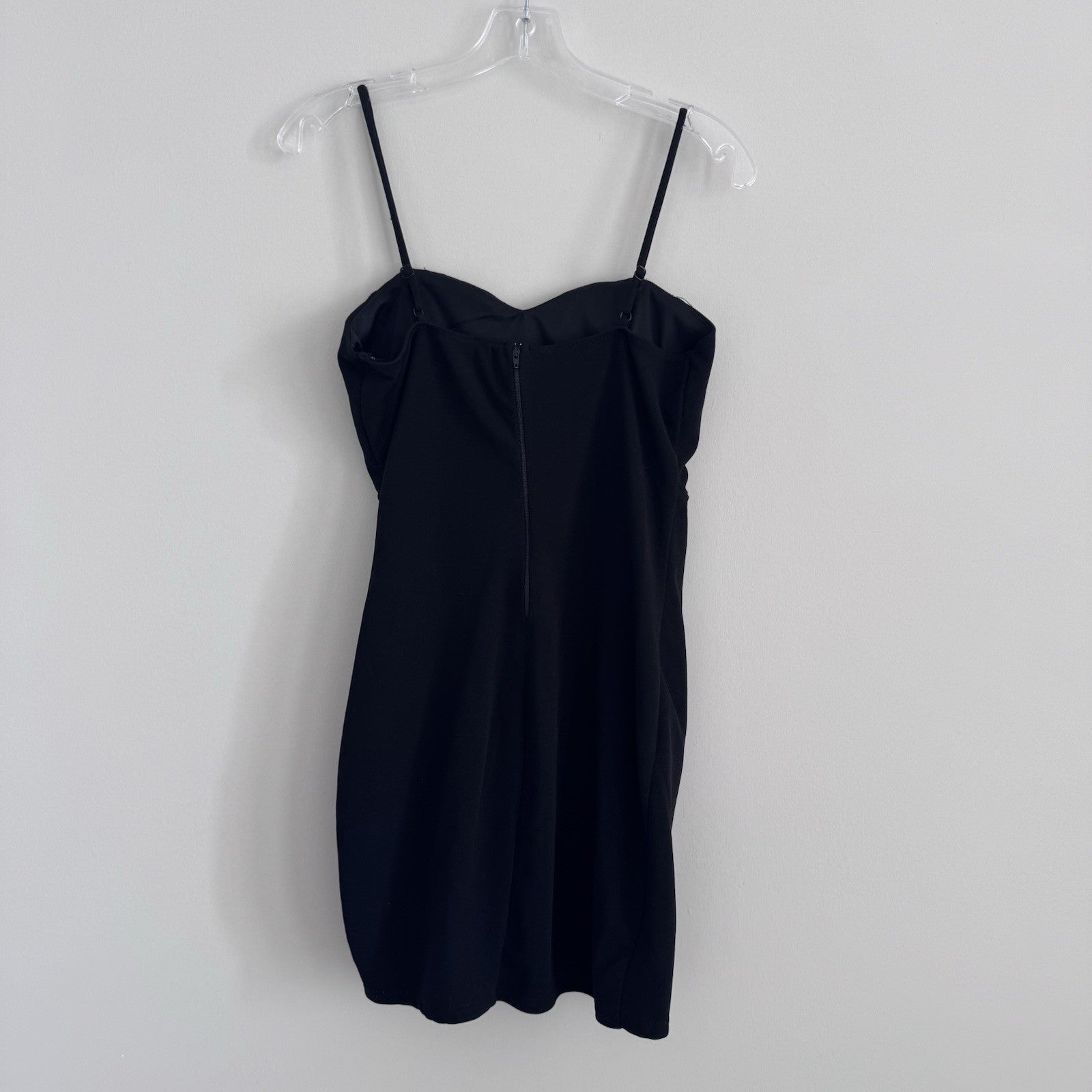 Windsor S Black Sweetheart Bodycon Mini Dress Ruched Party