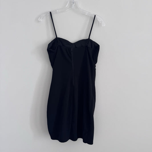 Windsor S Black Sweetheart Bodycon Mini Dress Ruched Party