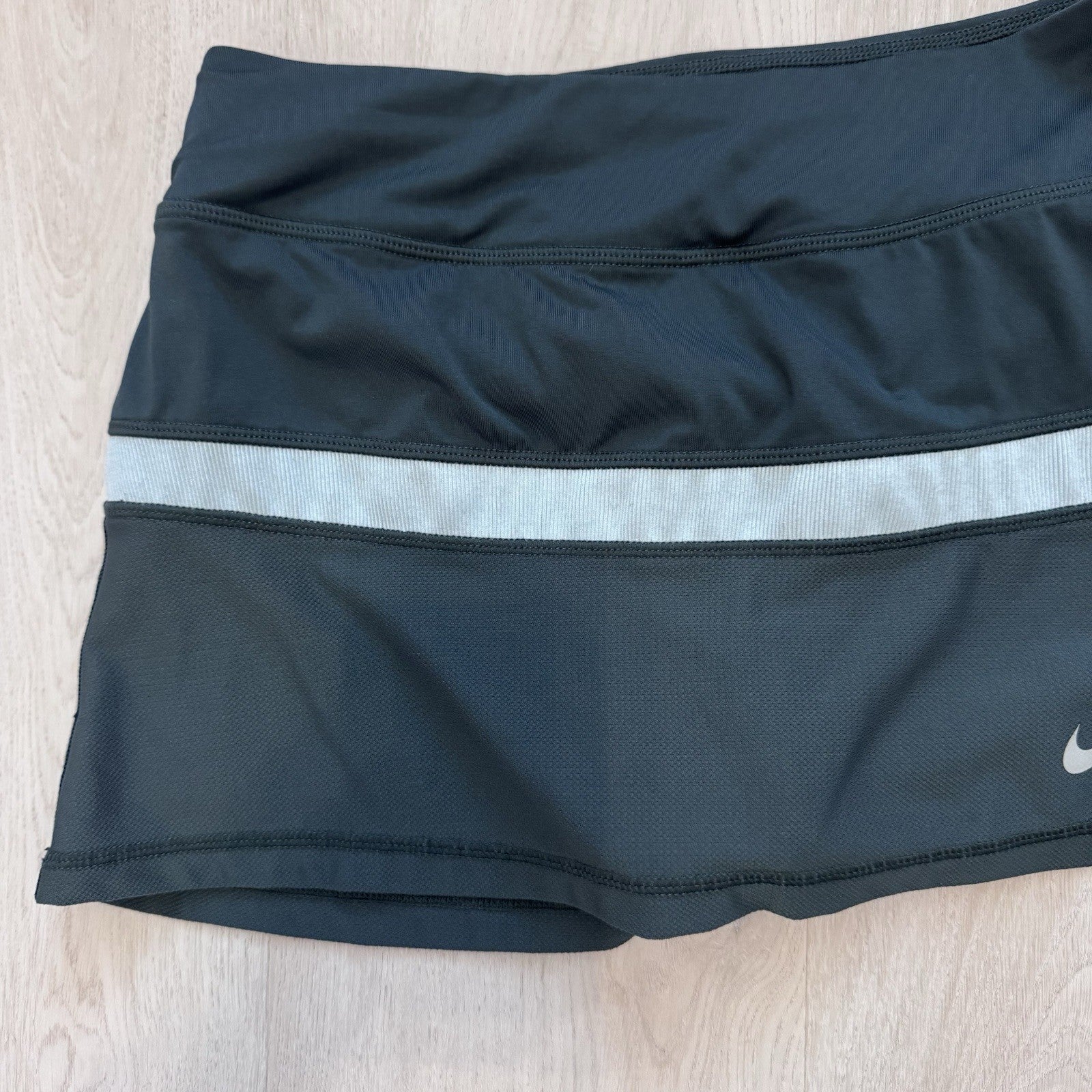 Nike Dri-Fit Womens Tennis Skort Small Dark Teal Athletic Skirt Shorts
