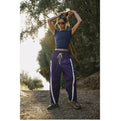 Free People FP Movement Women’s Small Dark Amethyst Wayside Jogger Pants NEW