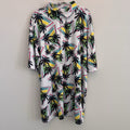 Proud Ninety Golf Polo Shirt Men's Size 3X Retro Palm Tree Geometric 90s Style