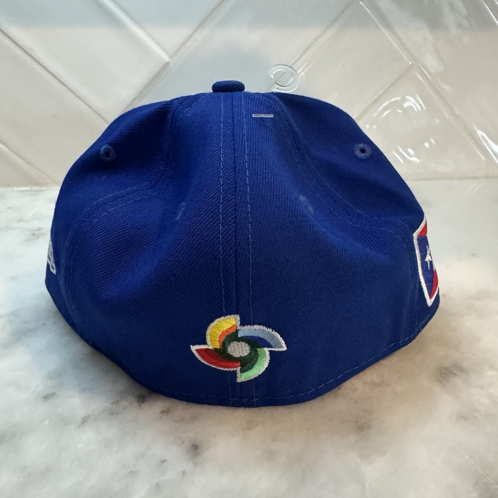 Puerto Rico World Baseball Classic Hat Re-Dub Blue New Era 59Fifty 6 5/8 NEW 26