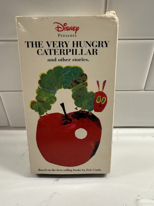 RARE The Very Hungry Caterpillar And Other Stories (VHS, 1995) Disney VERY GOOD!