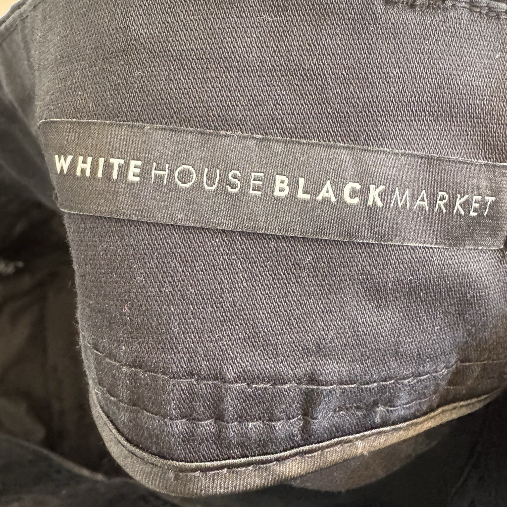 White House Black Market 4” Shorts Sz 2 Black Tailored Women’s