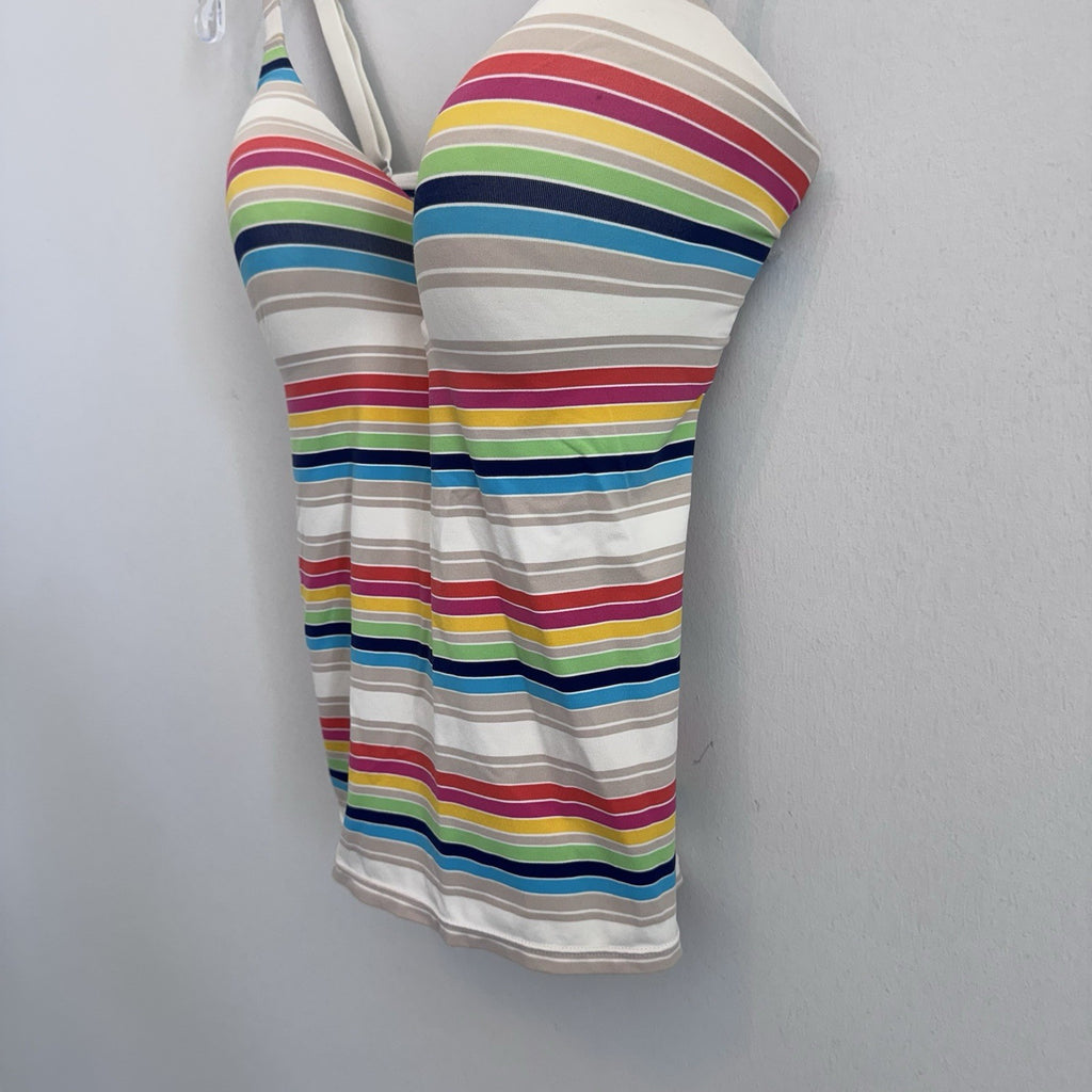 Victoria’s Secret Body by Victoria Striped Shelf Bra Cami Tank Top 38D