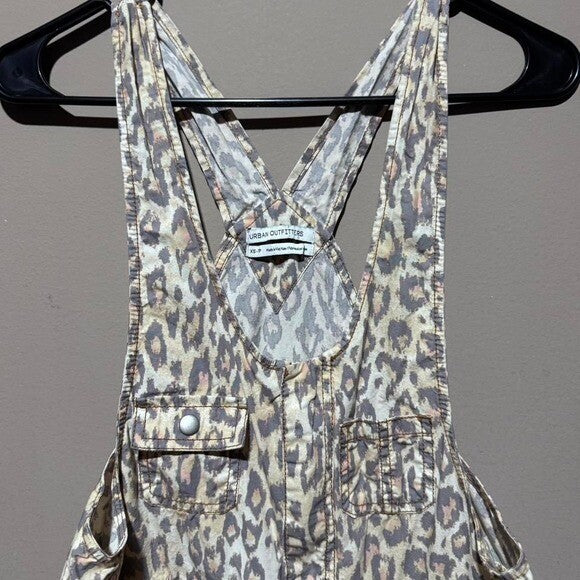 UO Camille Cotton Printed Overall
