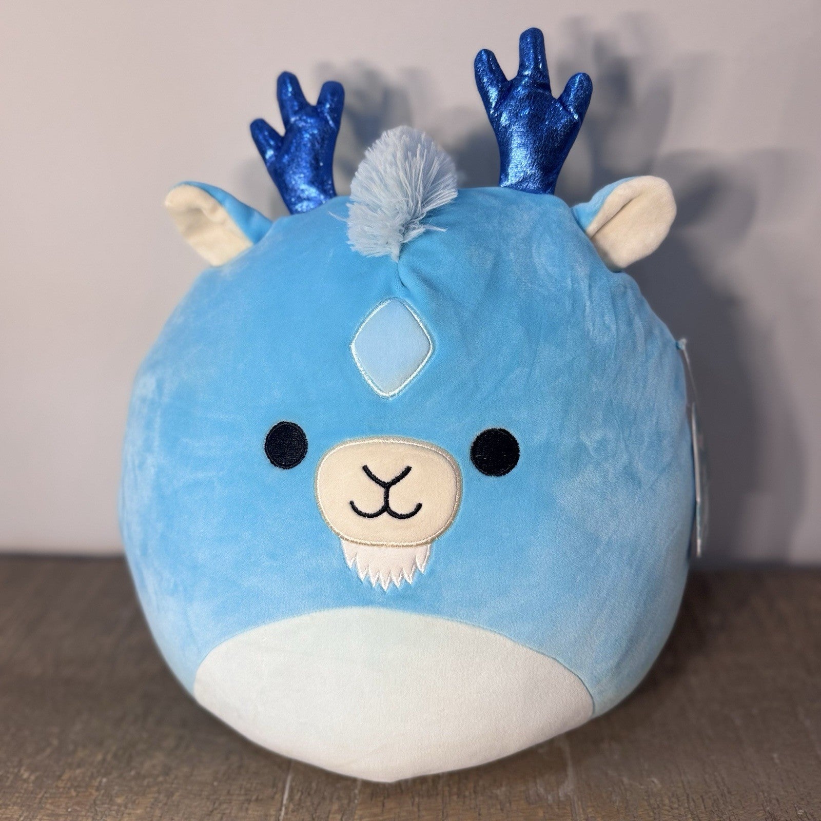 Squishmallows Xam Blue Goat 12” Plush S12 #2003 2022 Original Tags Jazwares NWT