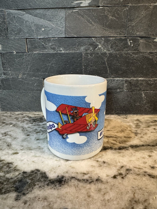 Vintage hannaBar  Scooby Doo  Number One #1 Grandpa Ceramic Coffee Cup Diner Mug