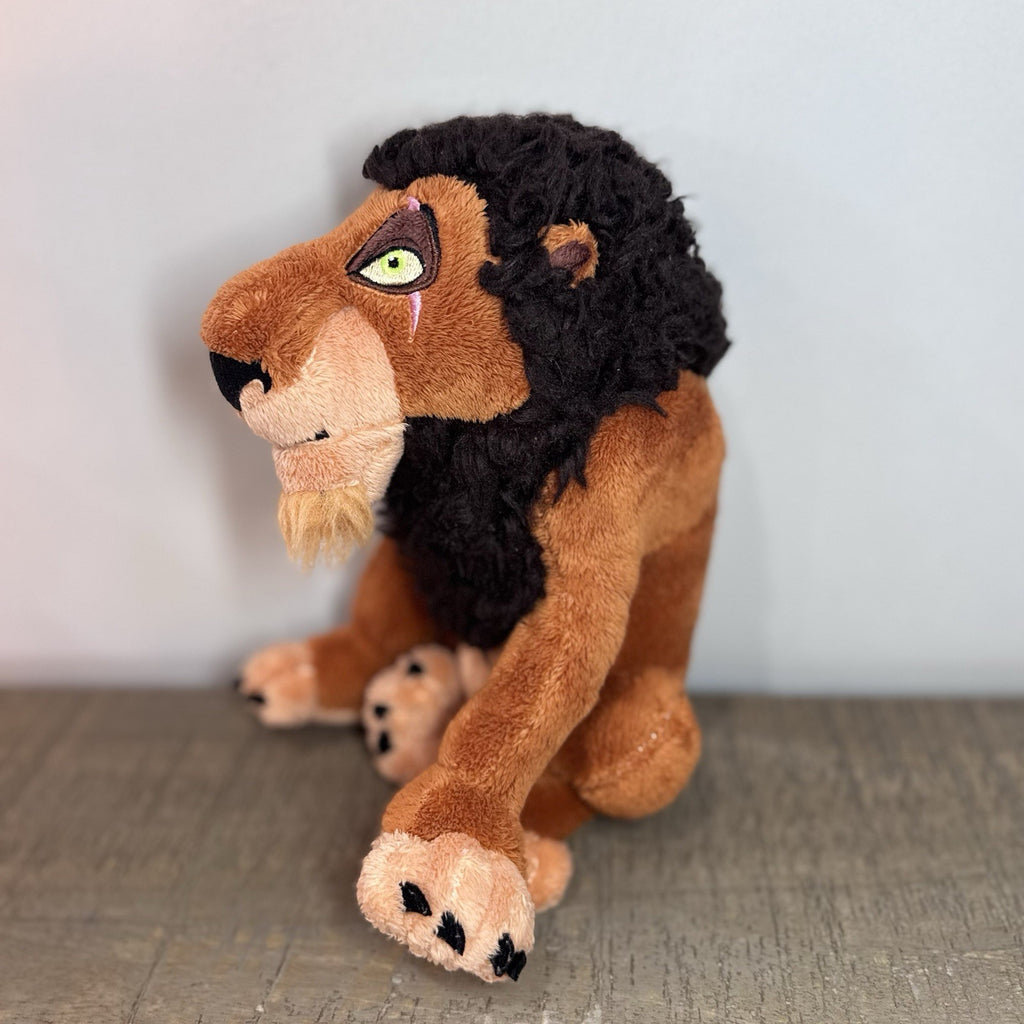 Disney Lion King Simba Animated Talking Plush & Scar Plush Lot of 2 Tested